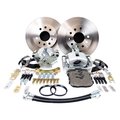 Master Power Brakes Master Power Brakes DB1515BR 9 in. Legend Serie Rear Disc Brake Conversion Kit for Ford & Small Bearing Flange DB1515BR